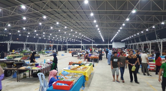 Gadong Night Market in Brunei